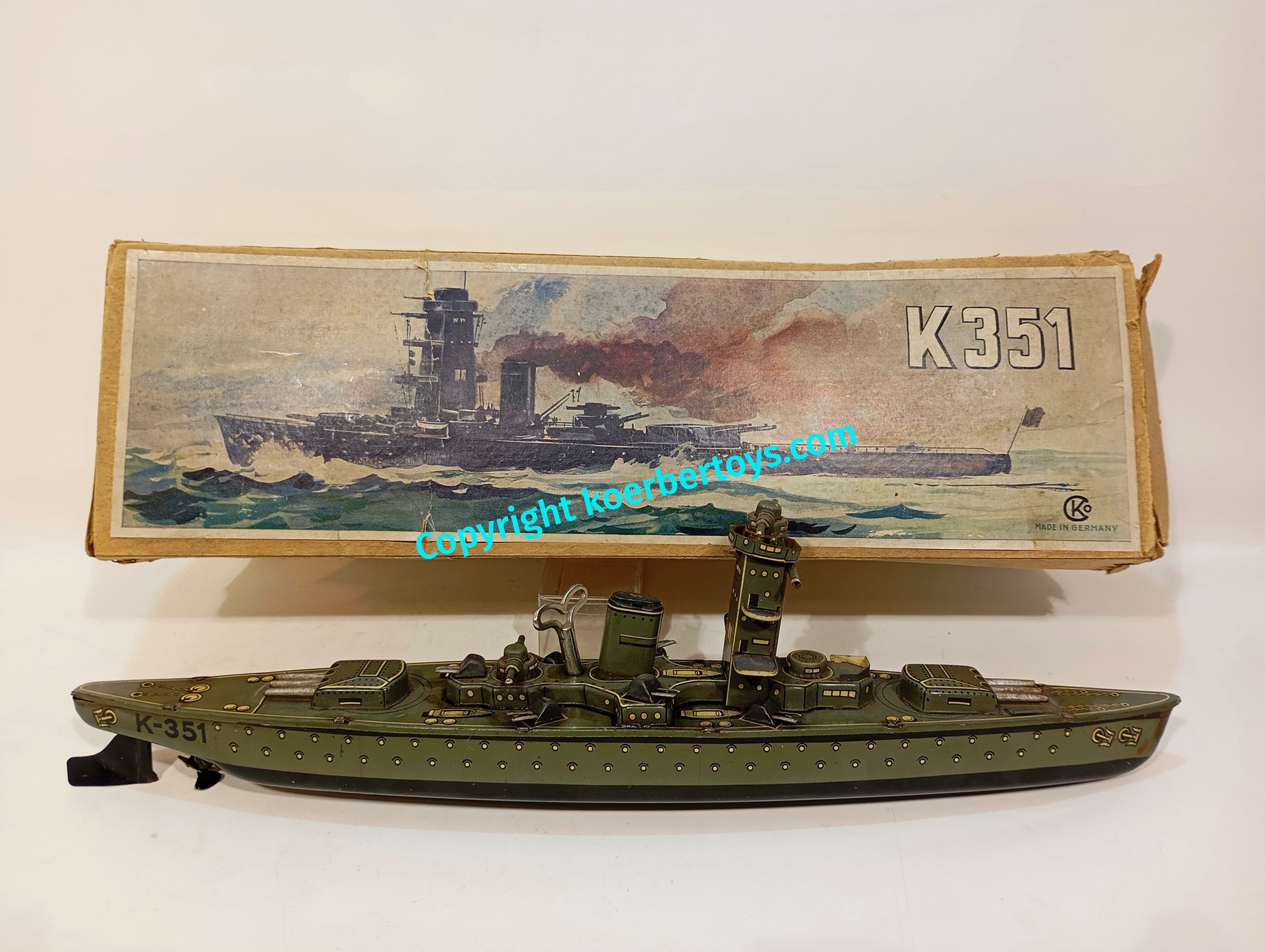 Kellermann CKO Schlachtschiff Nummer K351 im Originalkarton