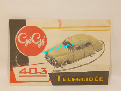 Gege Peugeot 403 im Originalkarton