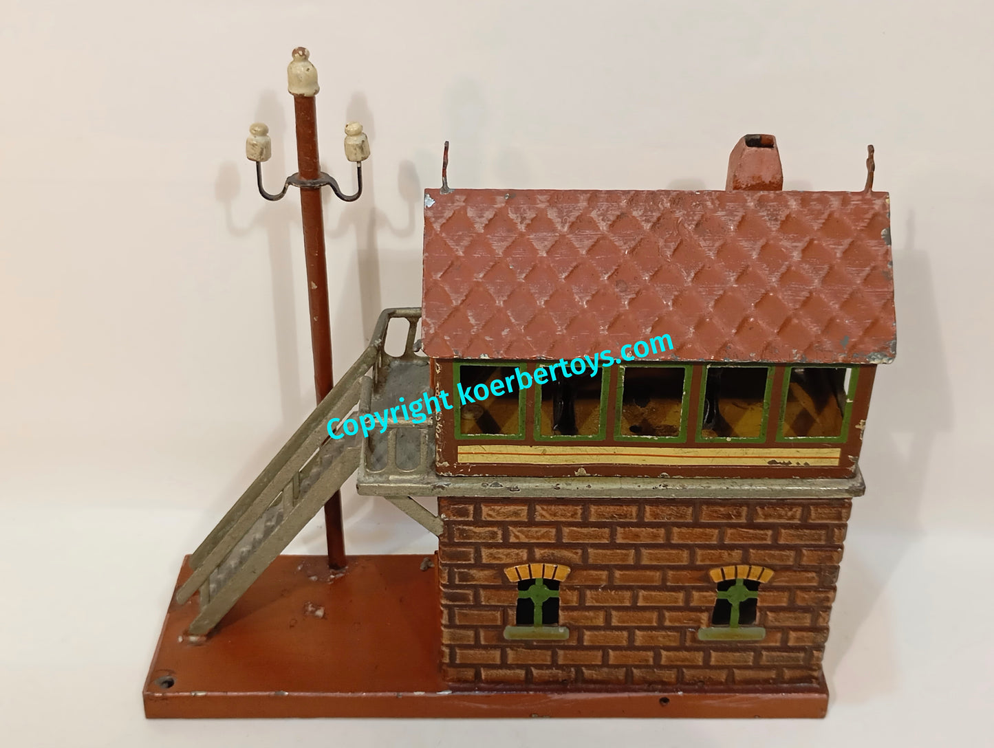 Märklin Uralt Stellwerk Spur 0