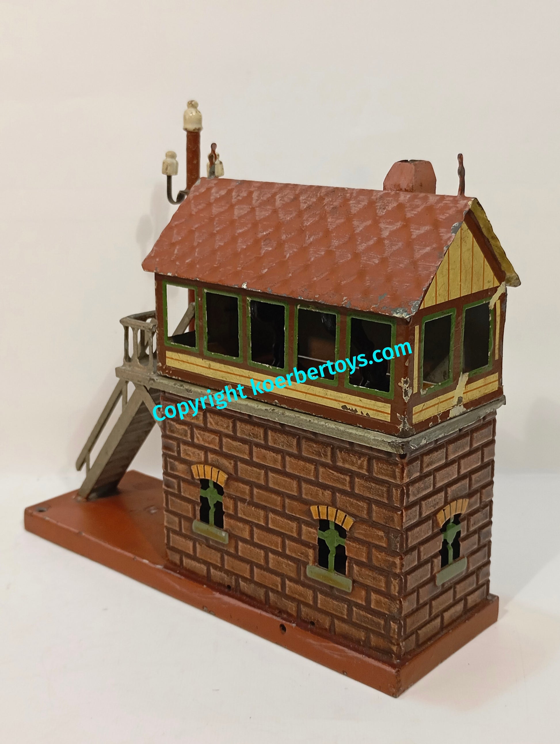 Märklin Uralt Stellwerk Spur 0