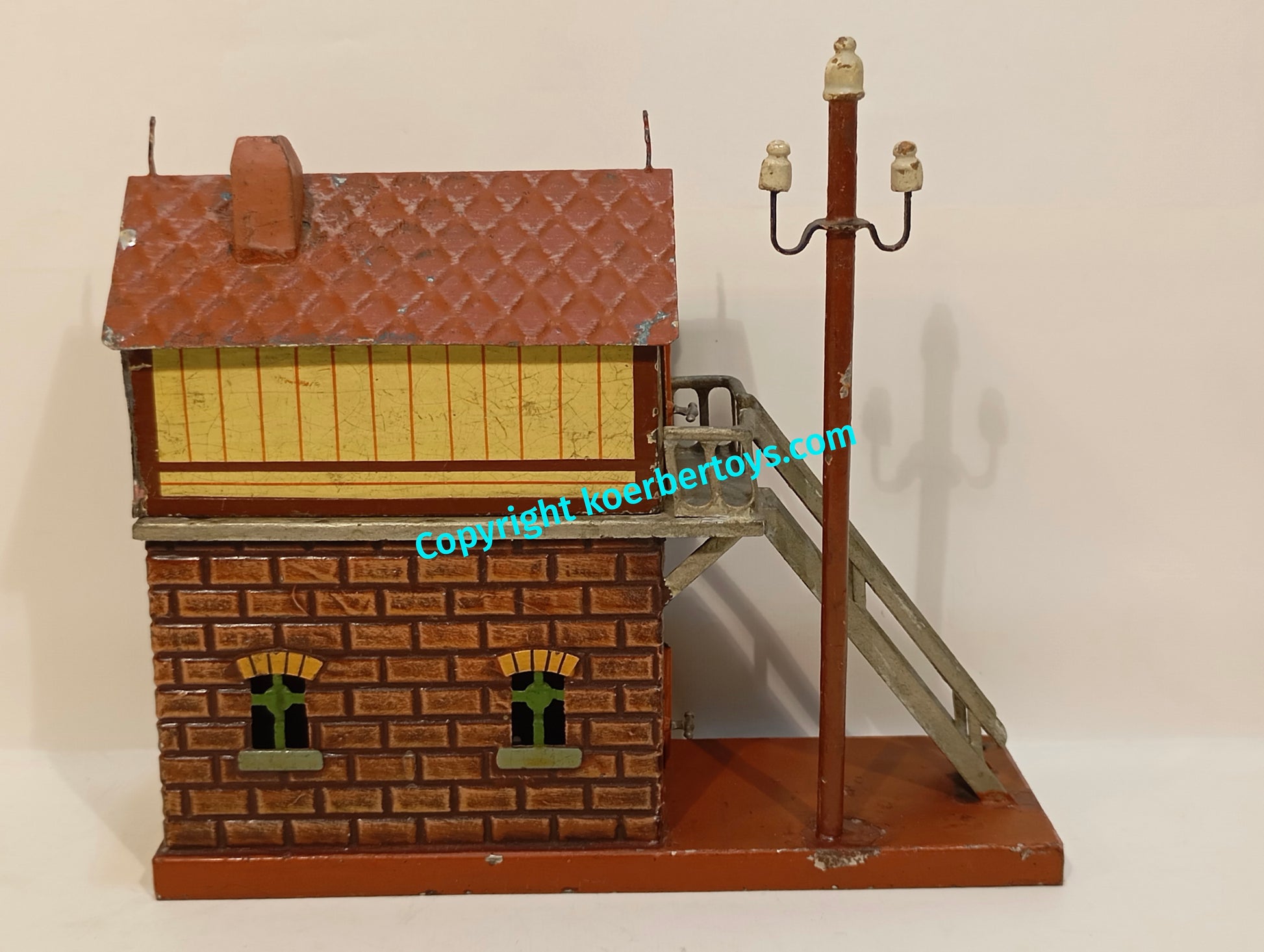 Märklin Uralt Stellwerk Spur 0