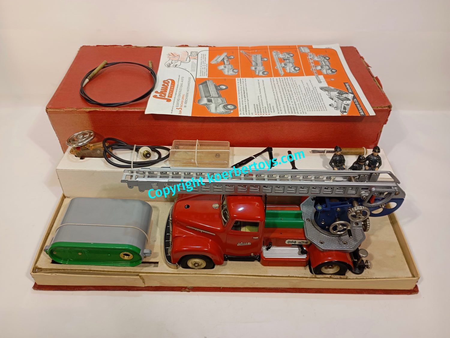 Schuco Feuerwehr 6080 im Originalkarton