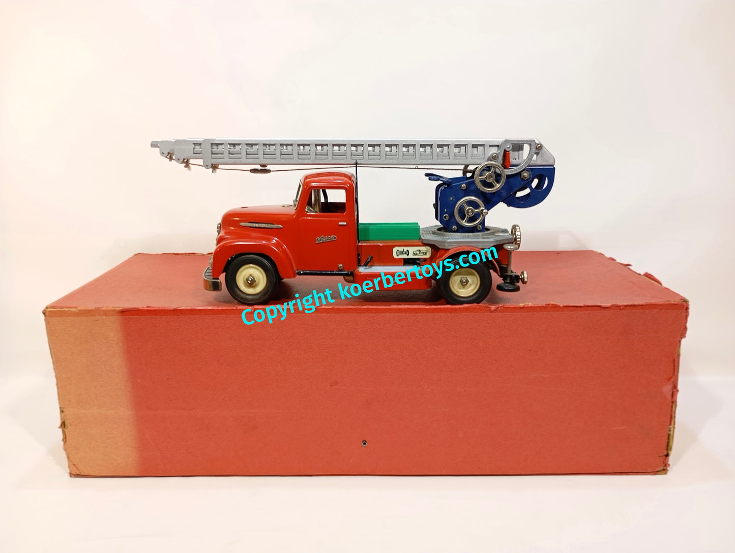 Schuco Feuerwehr 6080 im Originalkarton