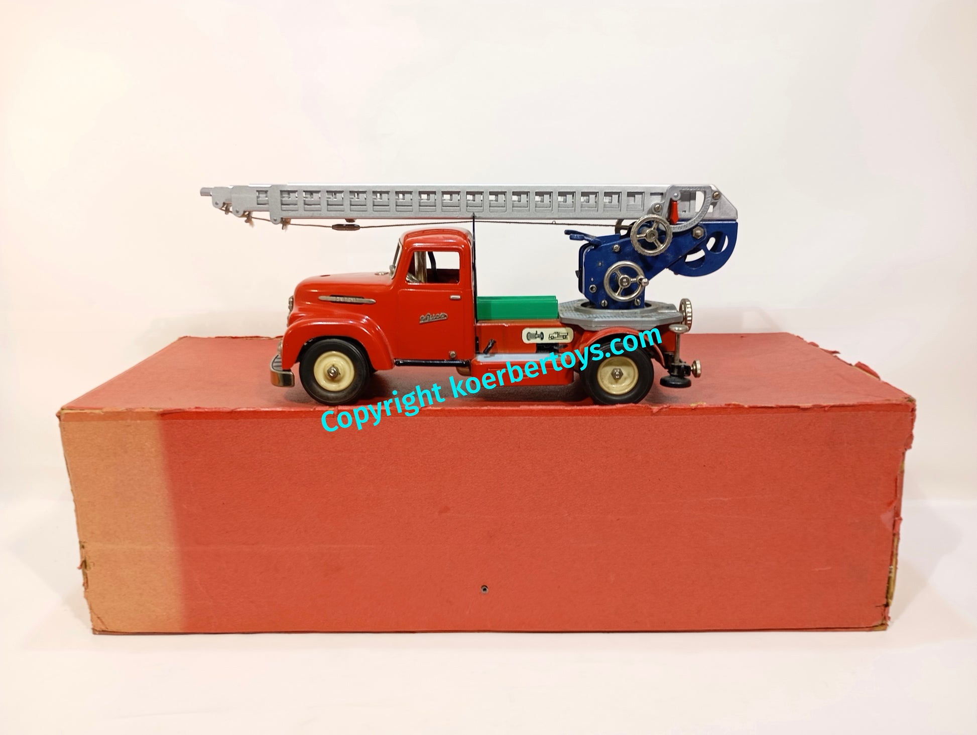 Schuco Feuerwehr 6080 im Originalkarton