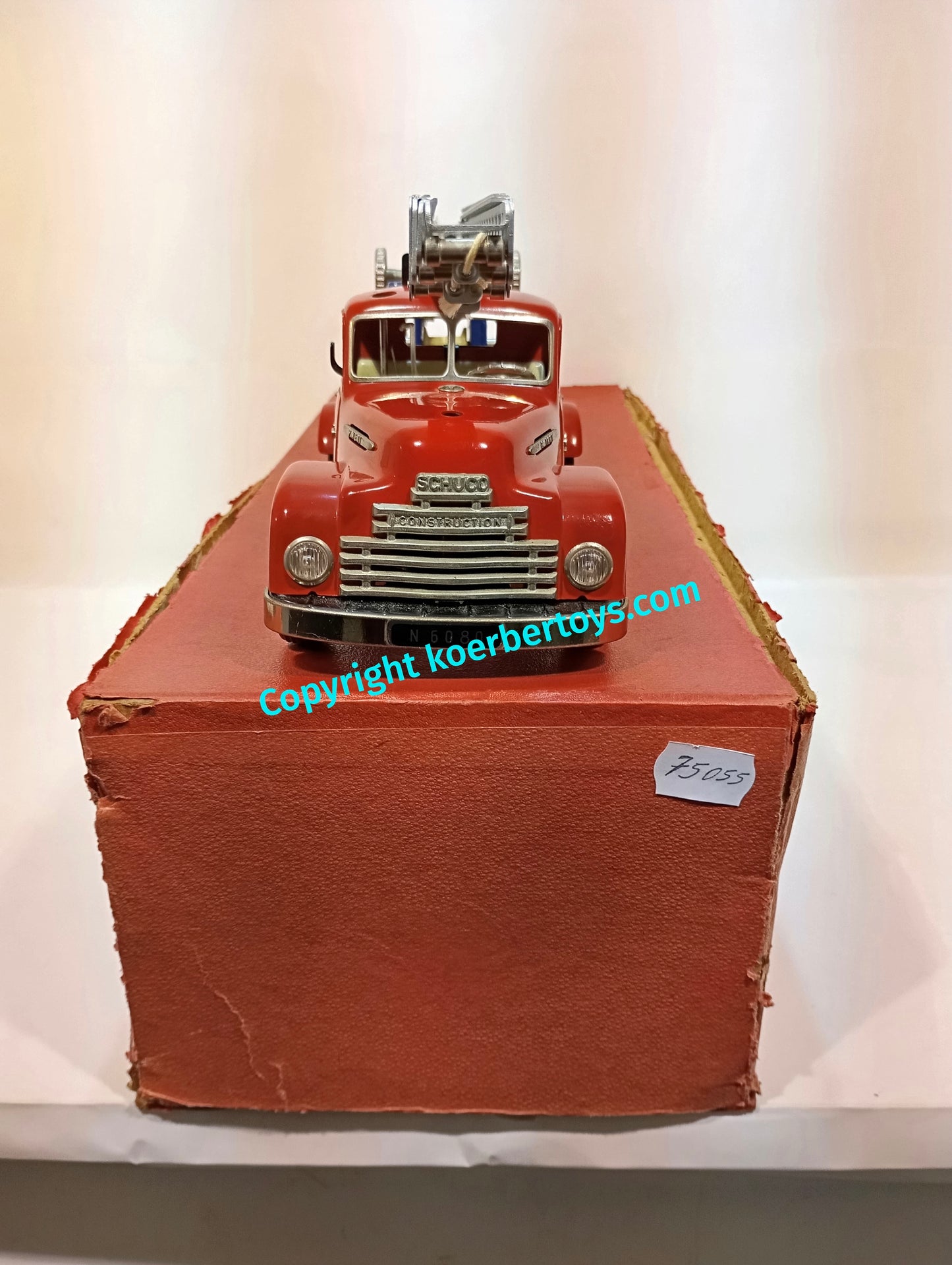 Schuco Feuerwehr 6080 im Originalkarton
