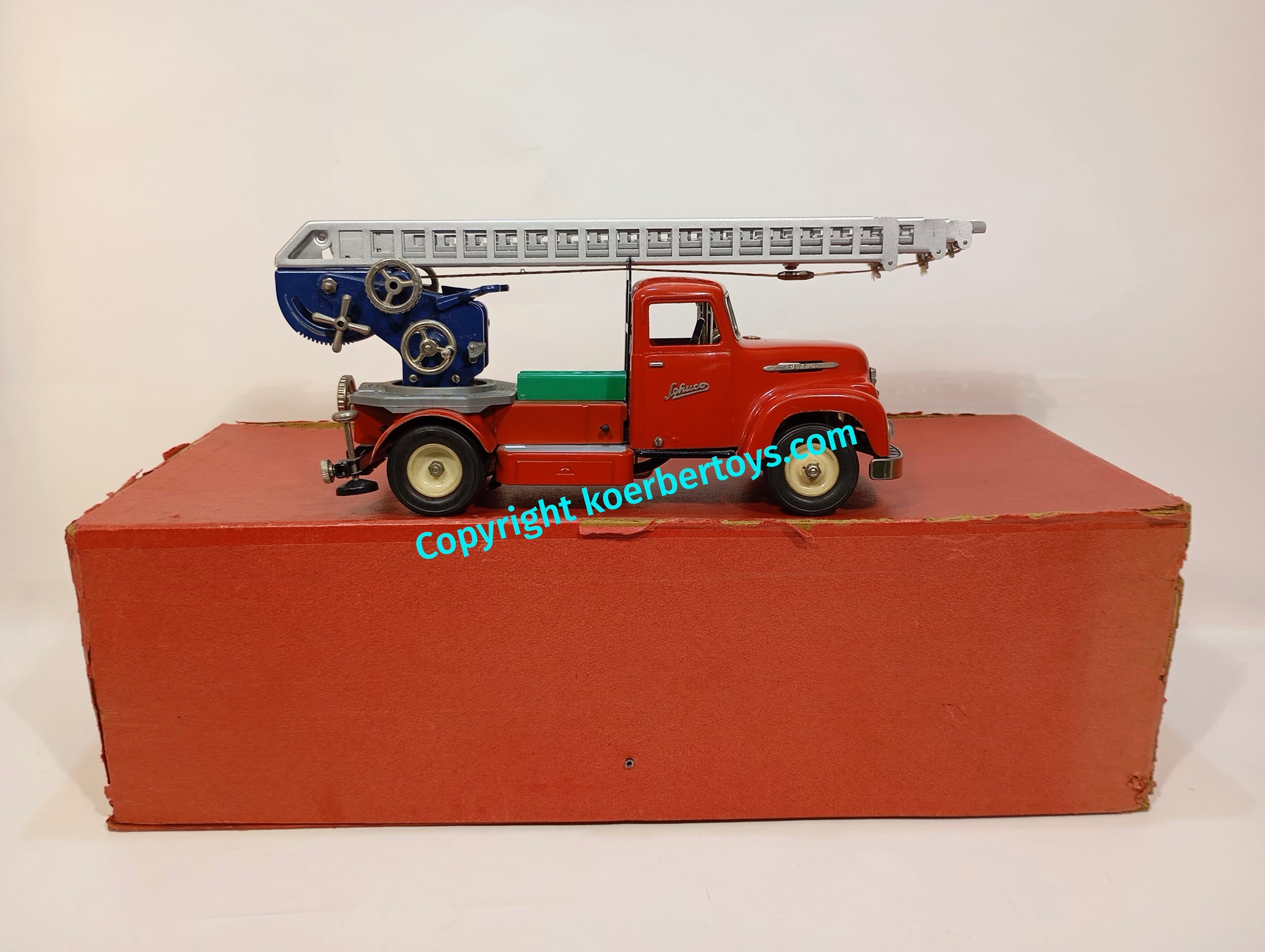 Schuco Feuerwehr 6080 im Originalkarton
