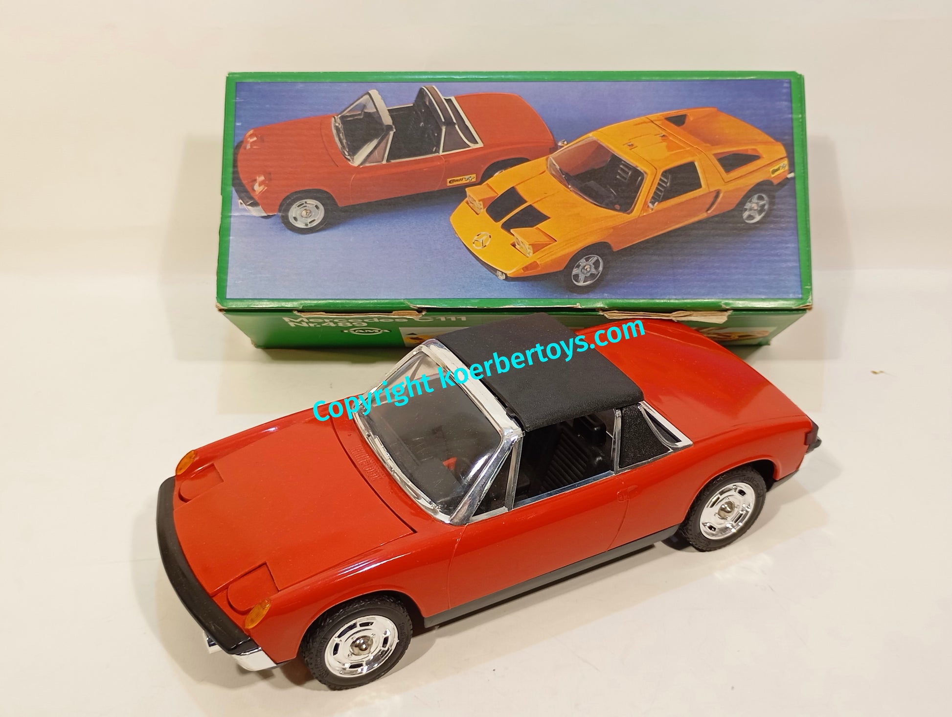 Gama VW Porsche 914 Nummer 491 im Originalkarton