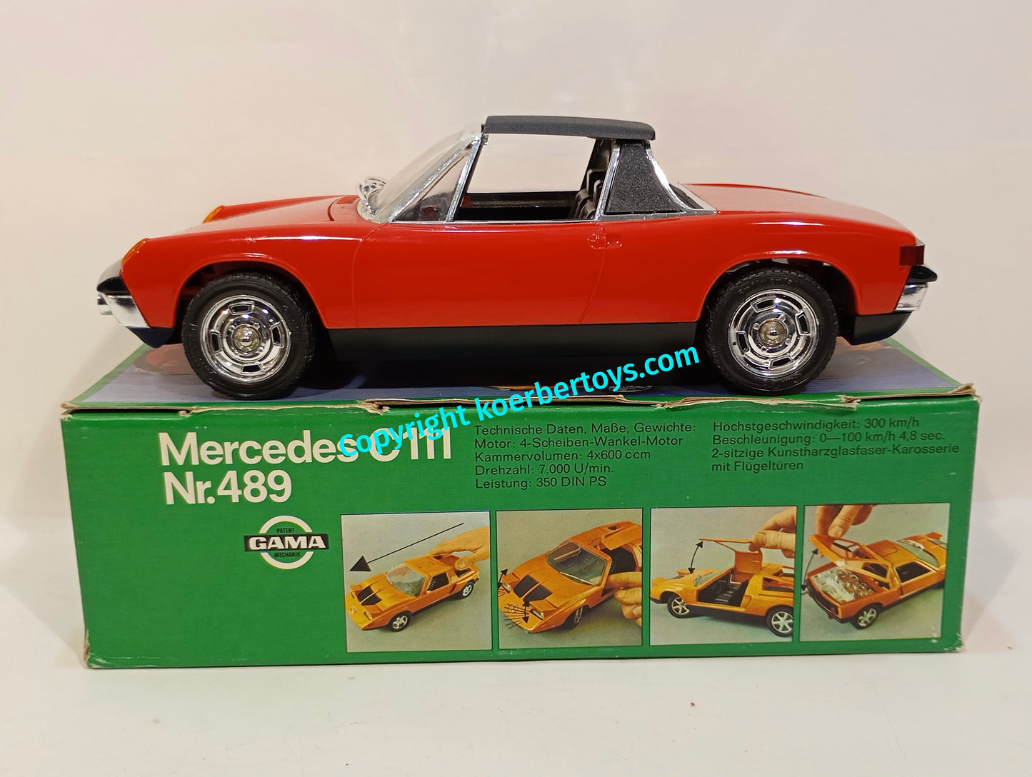 Gama VW Porsche 914 Nummer 491 im Originalkarton