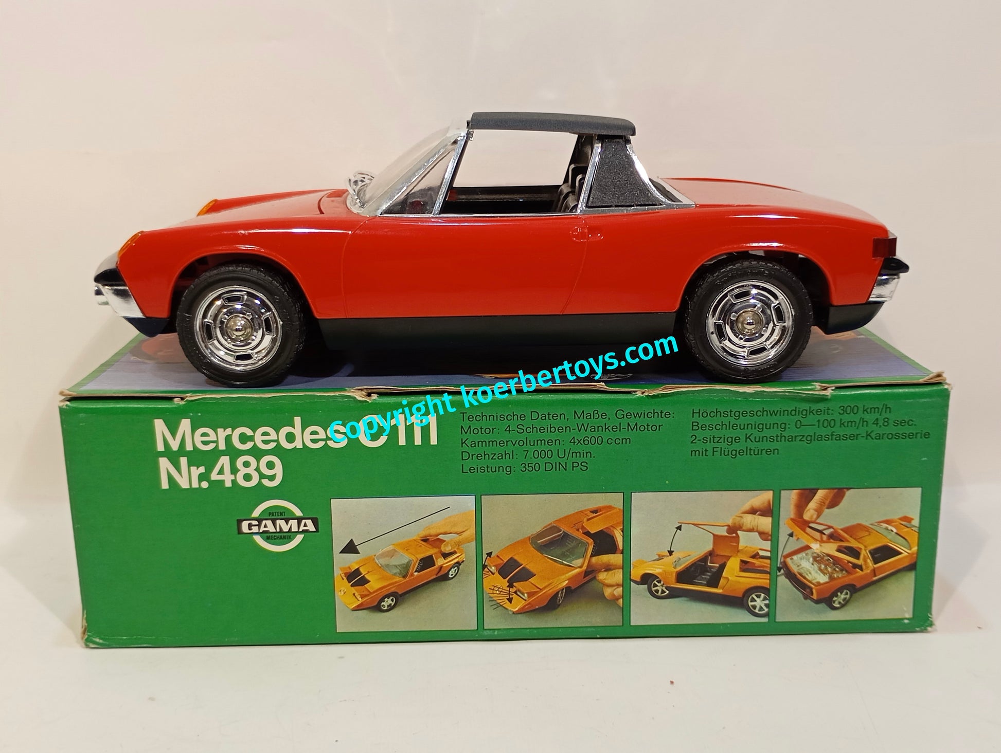 Gama VW Porsche 914 Nummer 491 im Originalkarton