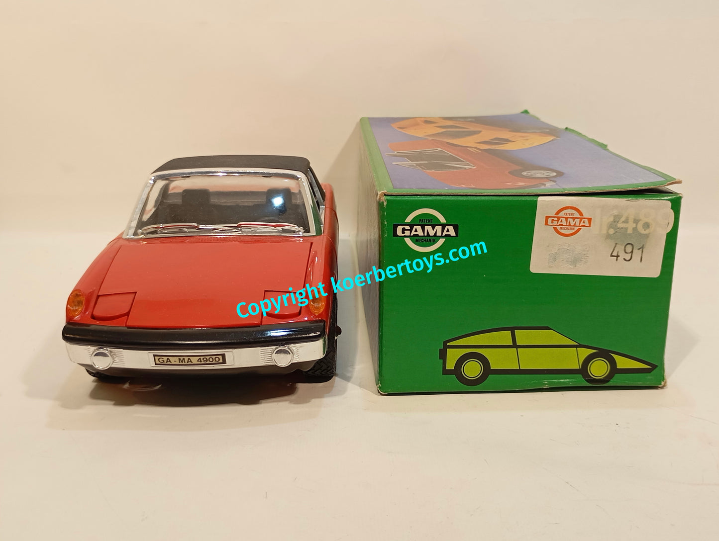 Gama VW Porsche 914 Nummer 491 im Originalkarton