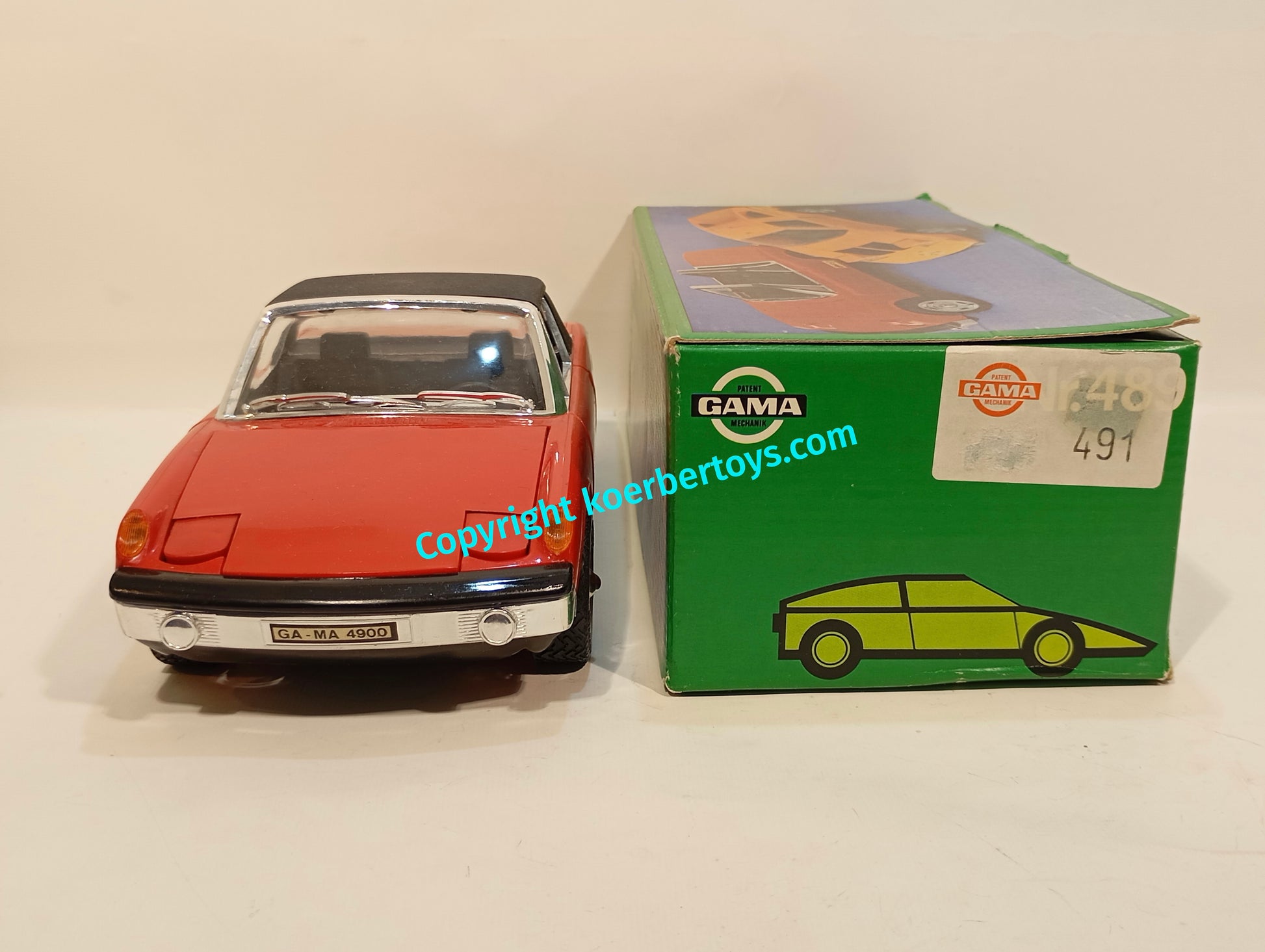 Gama VW Porsche 914 Nummer 491 im Originalkarton