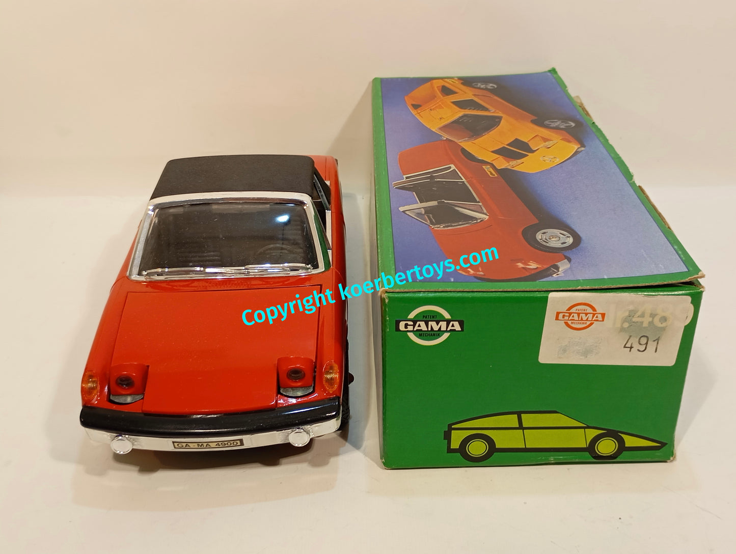 Gama VW Porsche 914 Nummer 491 im Originalkarton