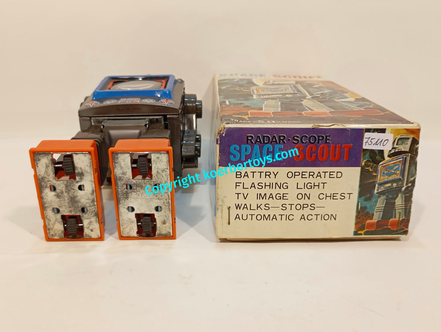 SH Radar Scope Space Scout Roboter im Originalkarton