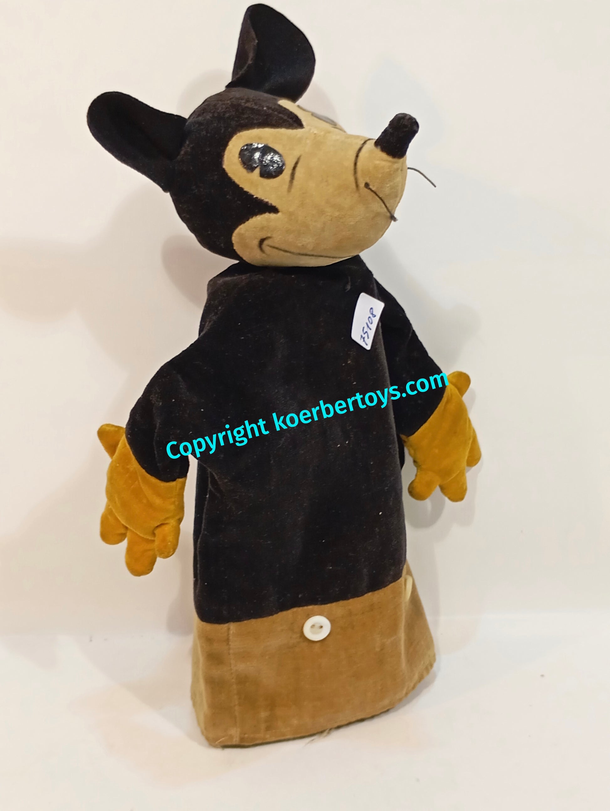 Steiff Micky Maus Handpuppe 1930er Jahre