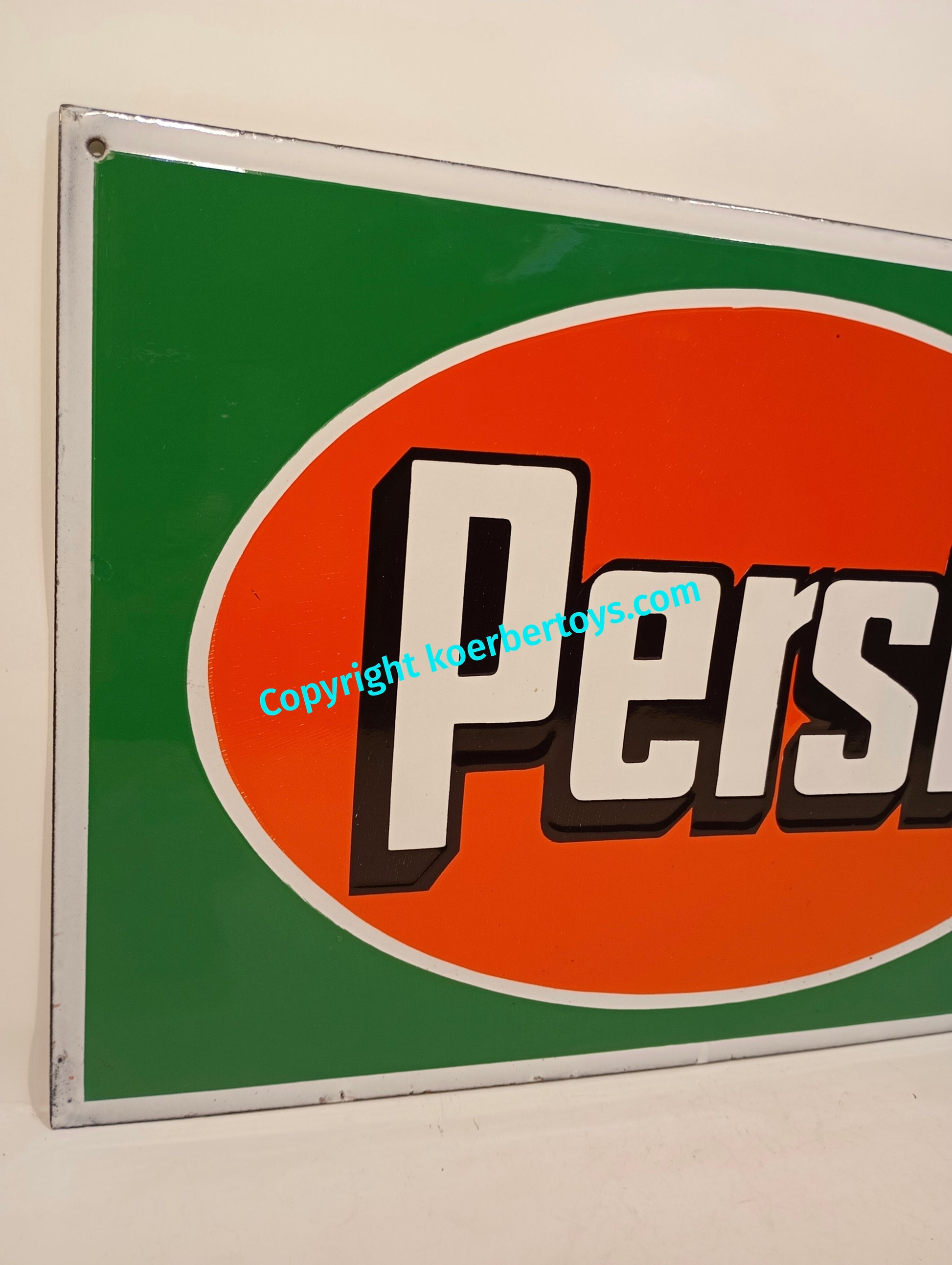 Emailschild Persil beidseitig