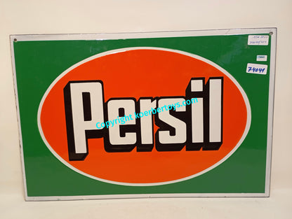 Emailschild Persil beidseitig