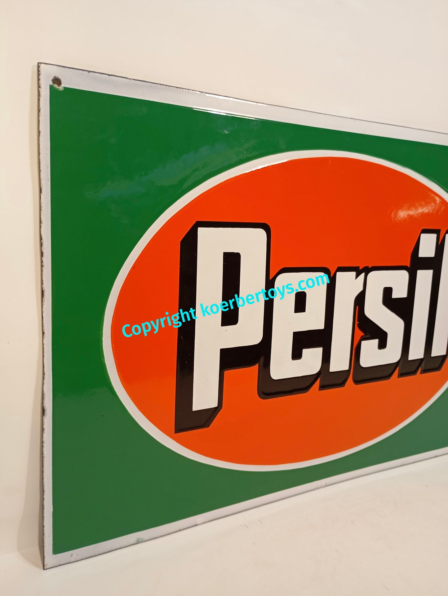 Emailschild Persil beidseitig