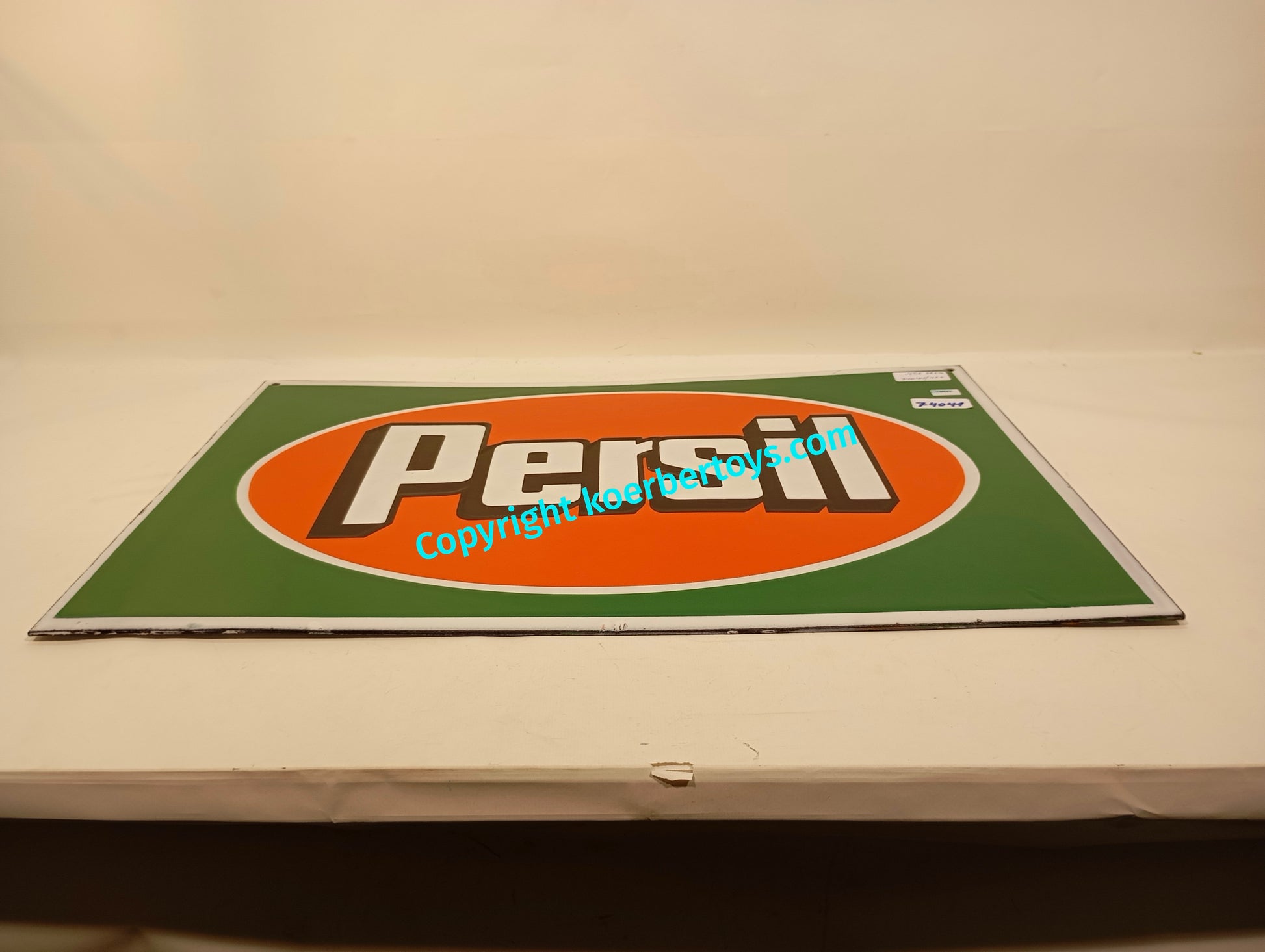 Emailschild Persil beidseitig