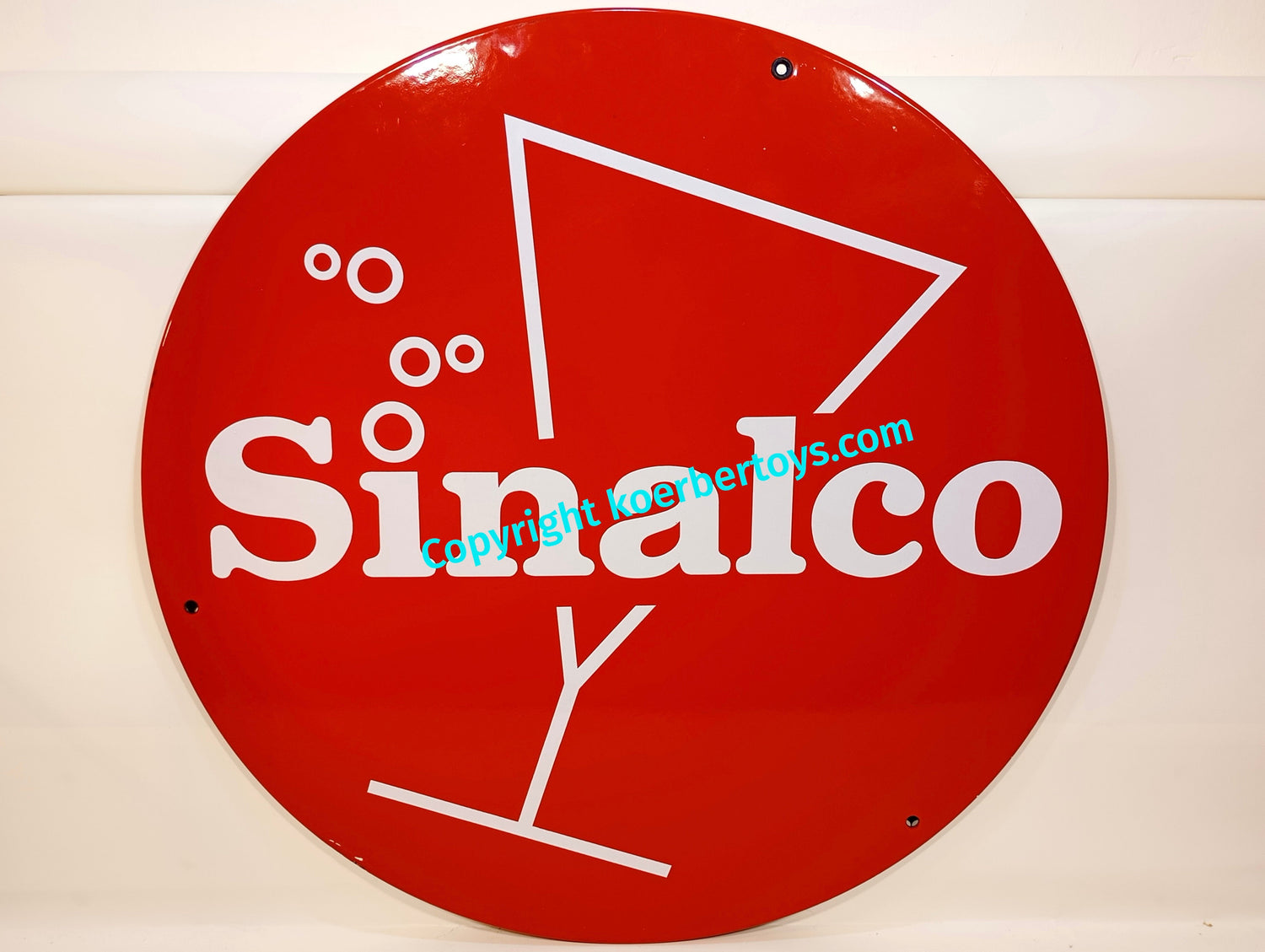 Emailschild Sinalco Rund