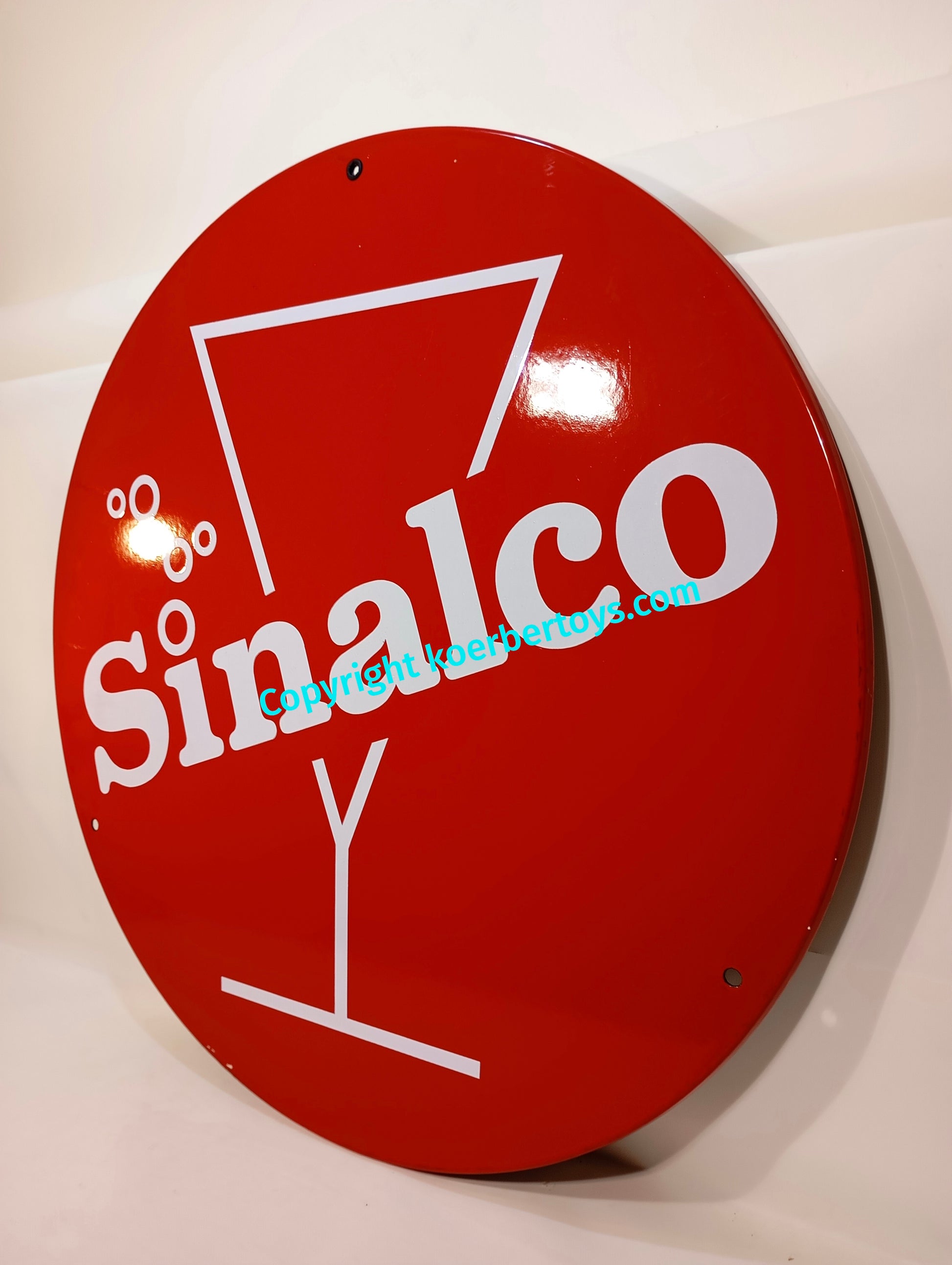 Emailschild Sinalco Rund