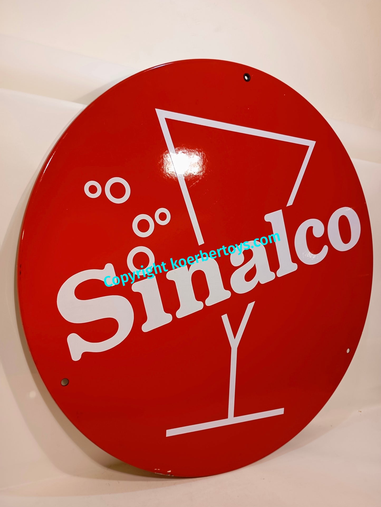 Emailschild Sinalco Rund