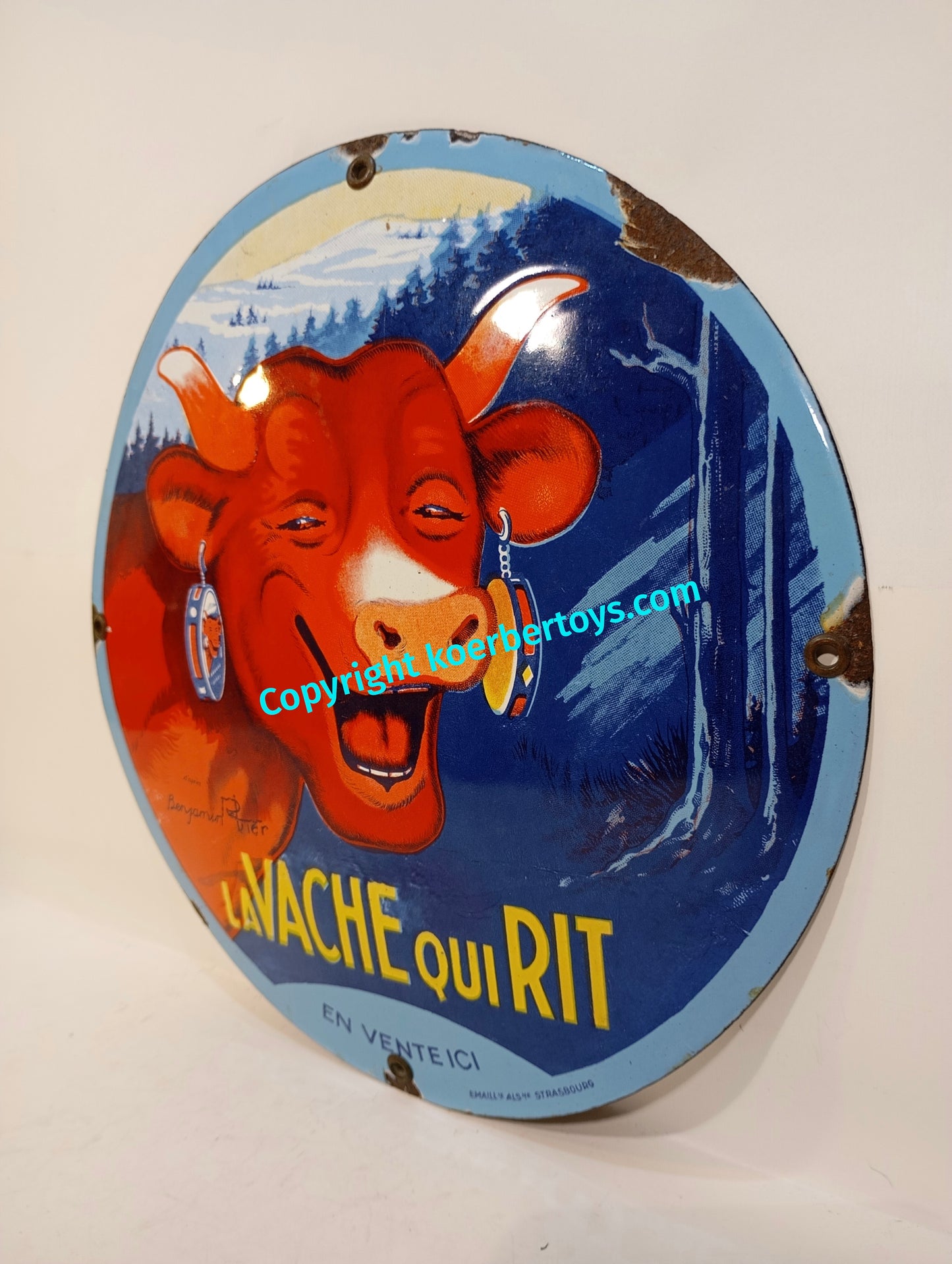 Emailschild La Vache qui Rit