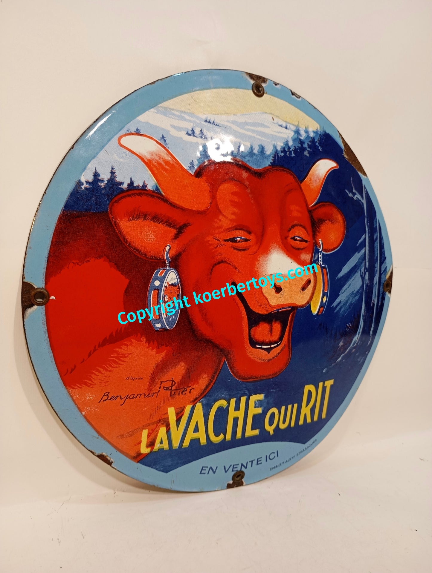 Emailschild La Vache qui Rit