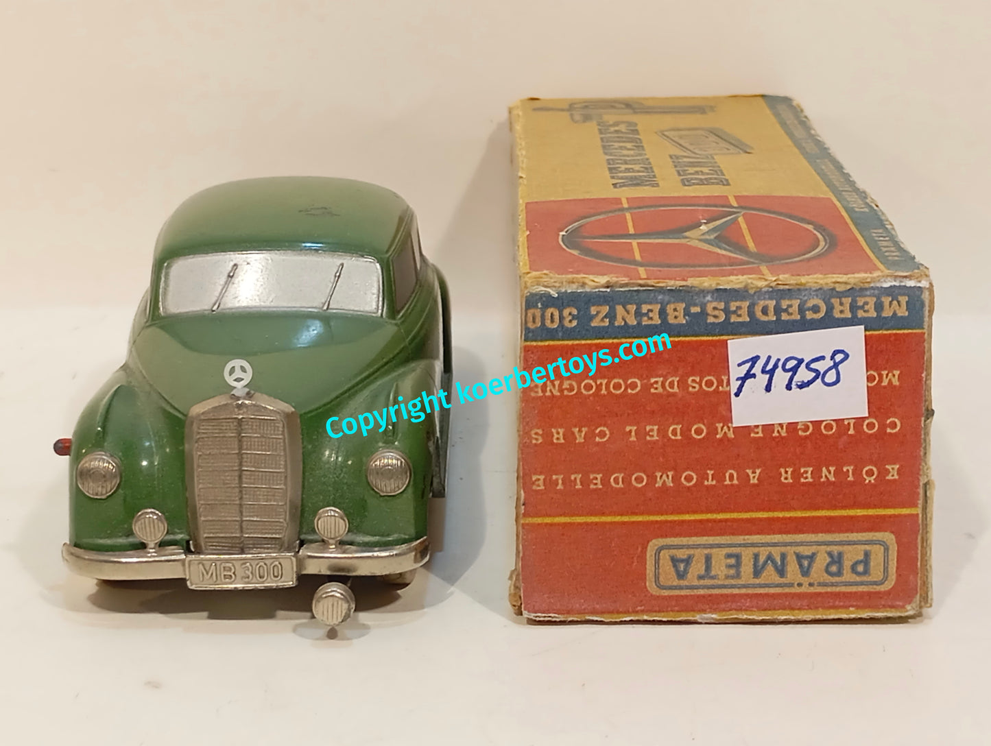Prämeta Adenauer Mercedes 300 im Originalkarton