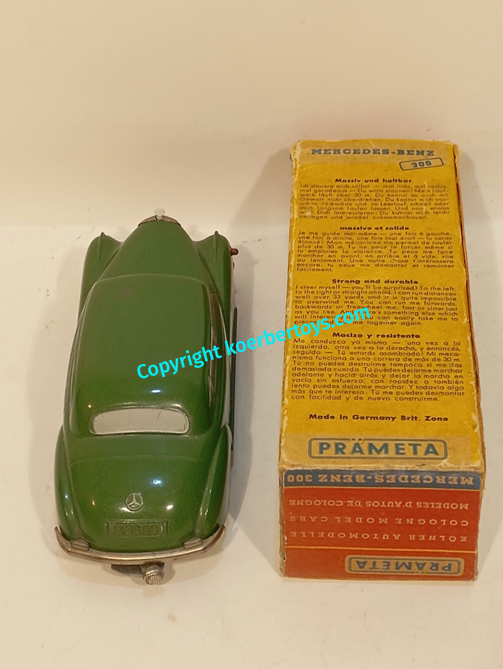 Prämeta Adenauer Mercedes 300 im Originalkarton