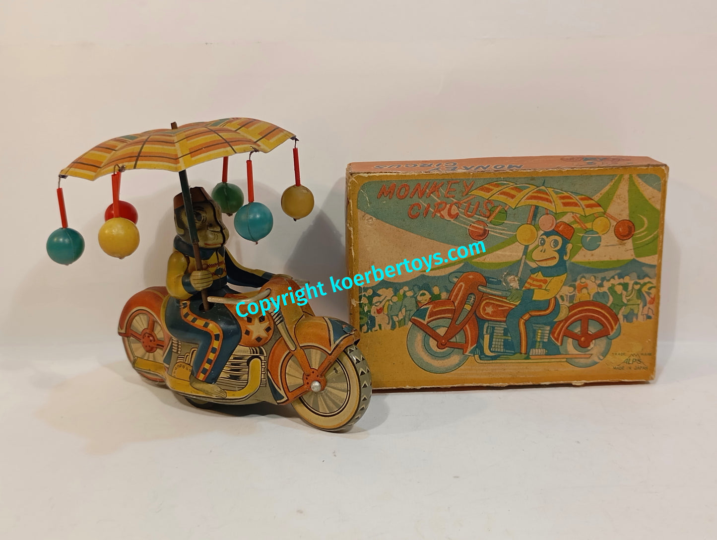 Alps Monkey Circus Bicycle im Originalkarton
