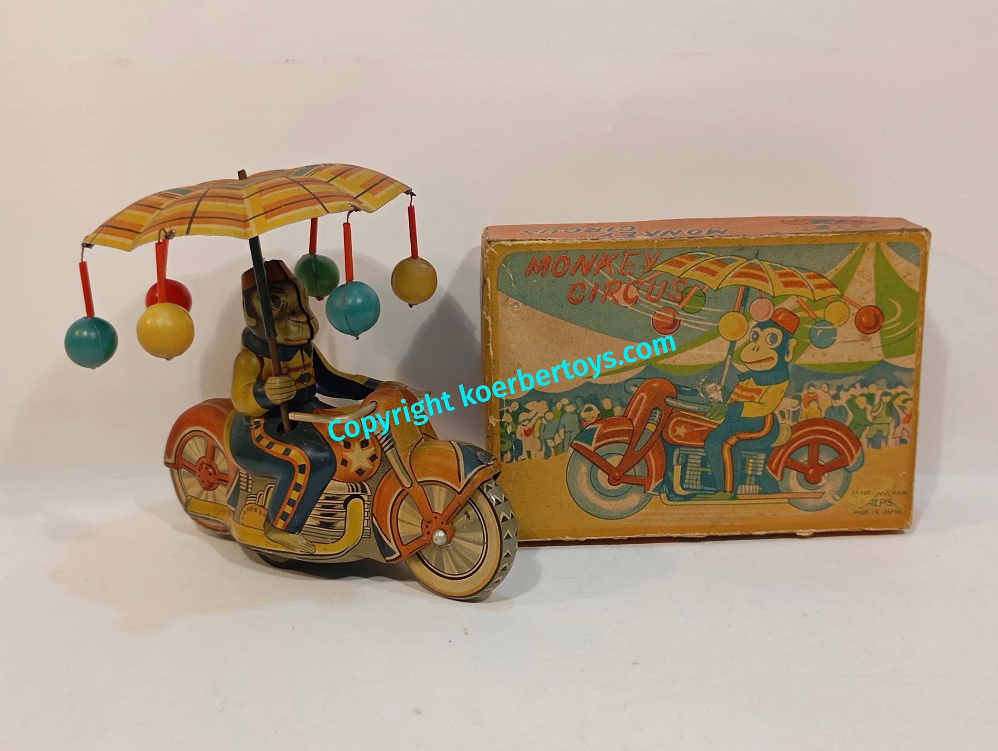 Alps Monkey Circus Bicycle im Originalkarton