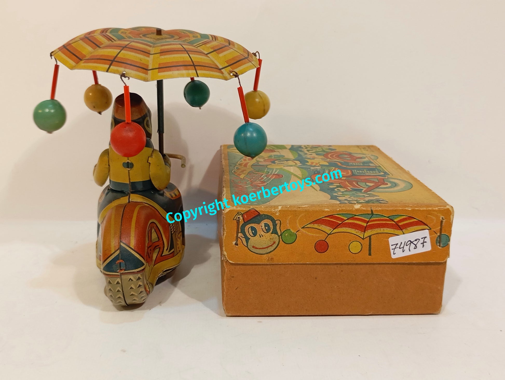Alps Monkey Circus Bicycle im Originalkarton
