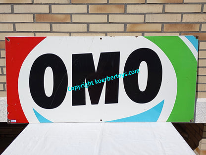 Emailschild OMO Waschmittel