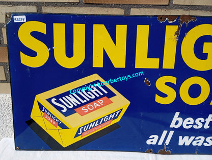 Emailschild SUNLIGHT Seife