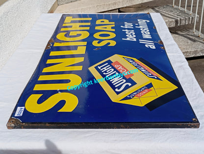Emailschild SUNLIGHT Seife
