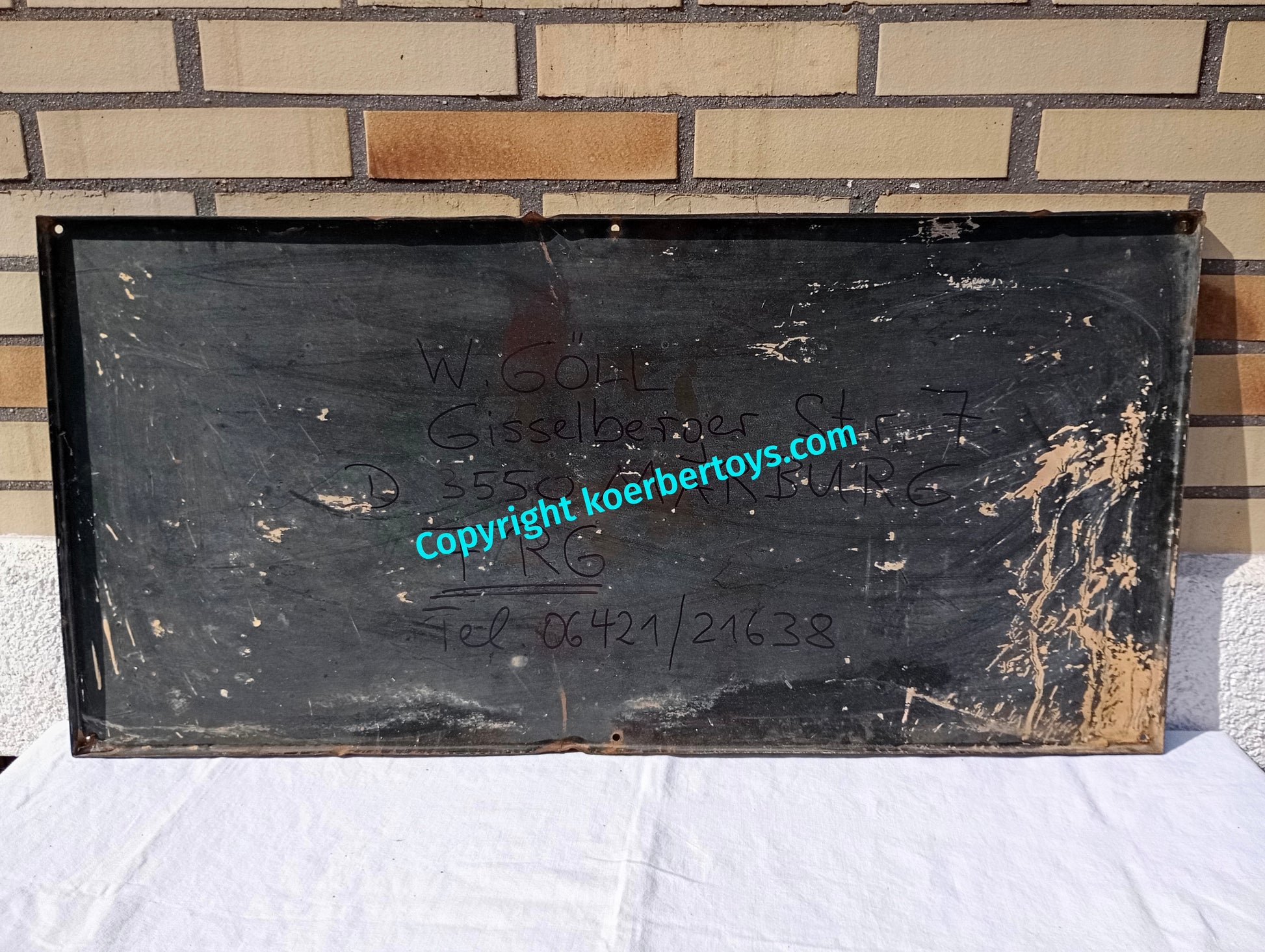 Emailschild SUNLIGHT Seife