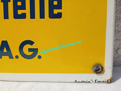 Emailschild Drachen Gas