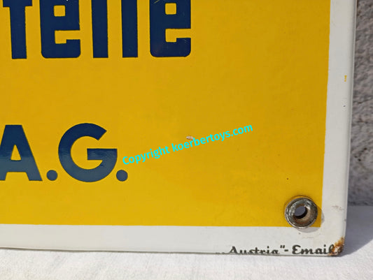 Emailschild Drachen Gas
