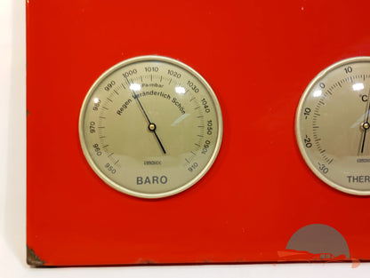 West Zigaretten Barometer Thermometer