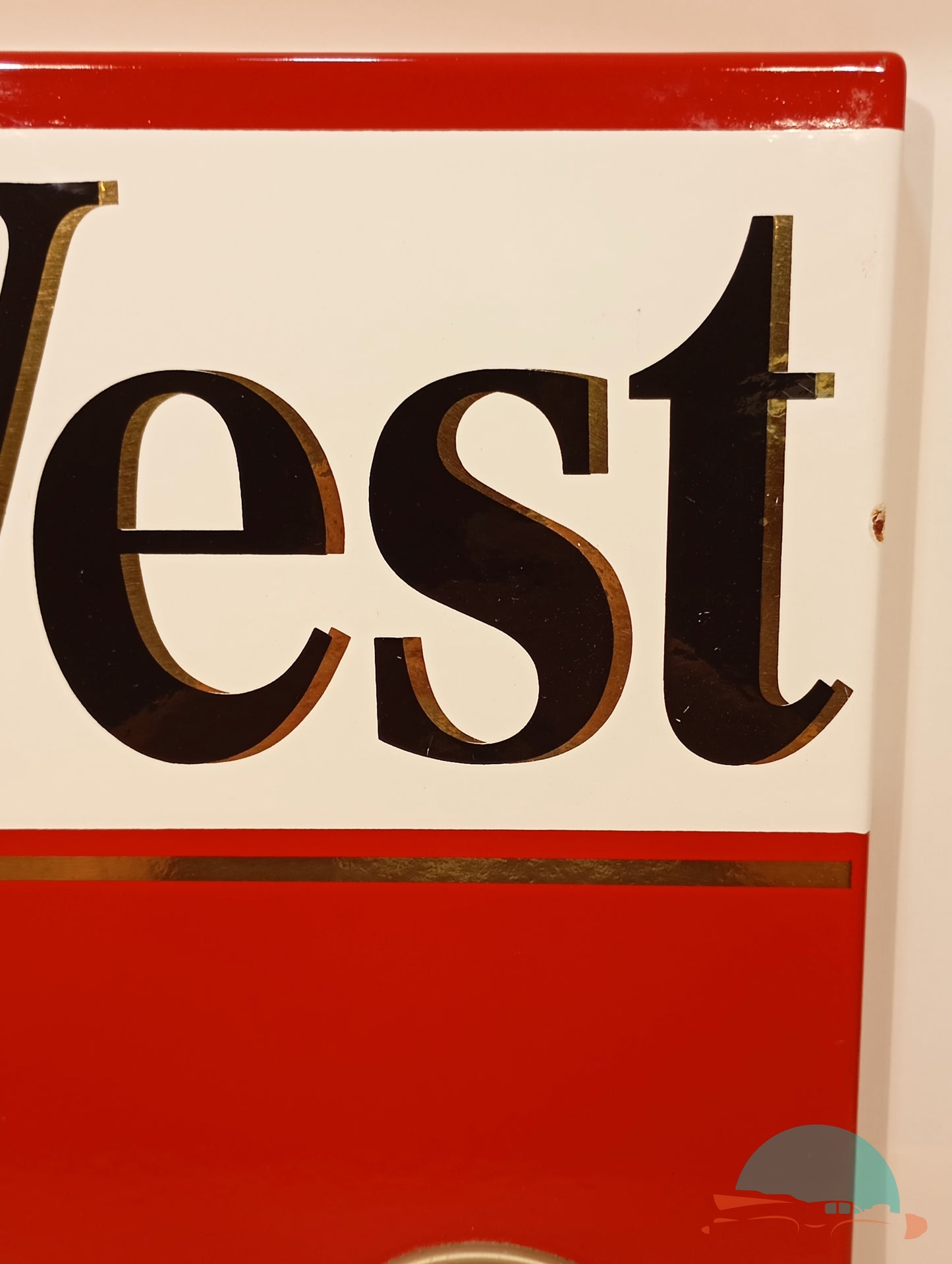 West Zigaretten Barometer Thermometer