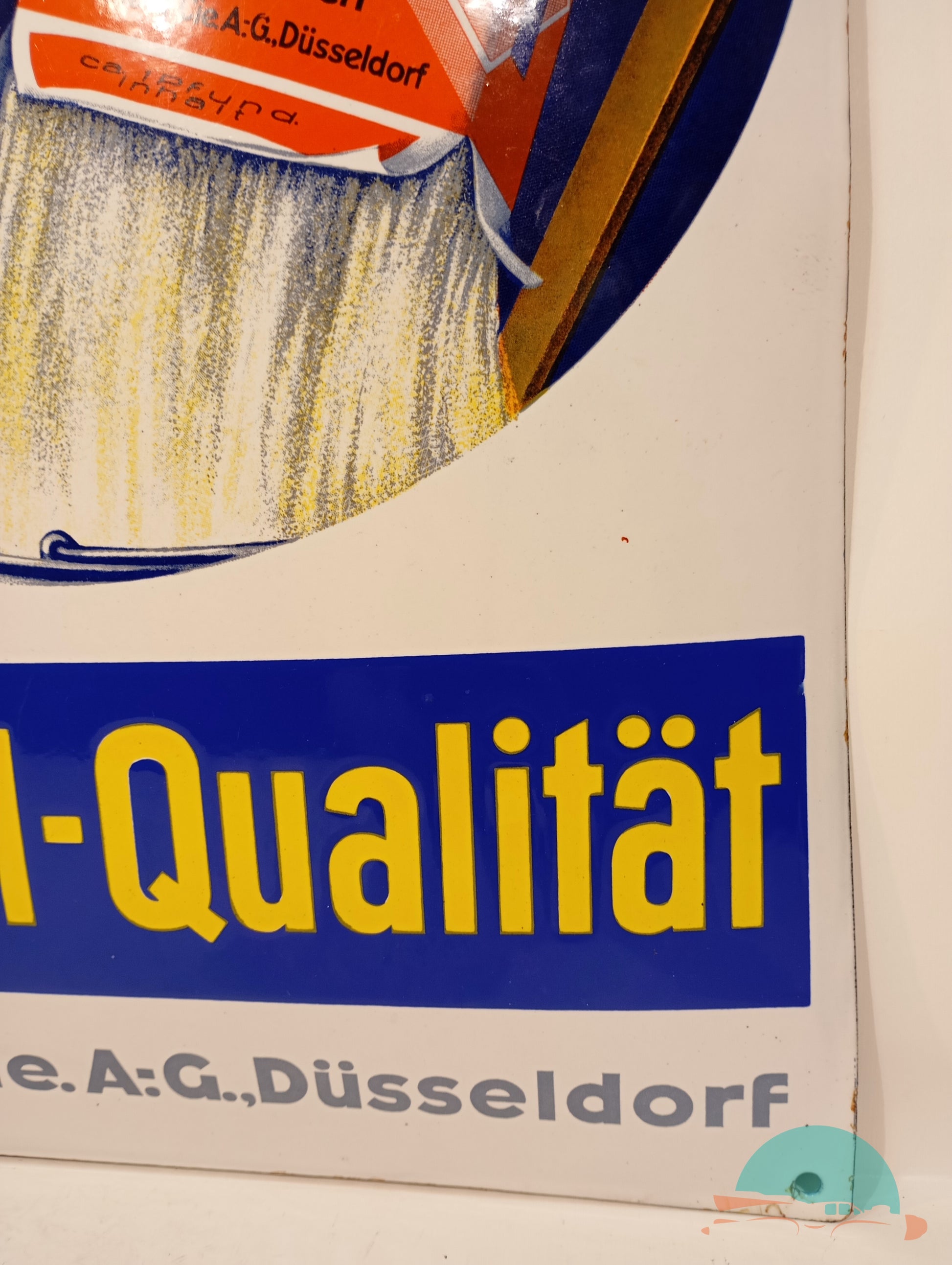 Emailschild Henkel Kleister
