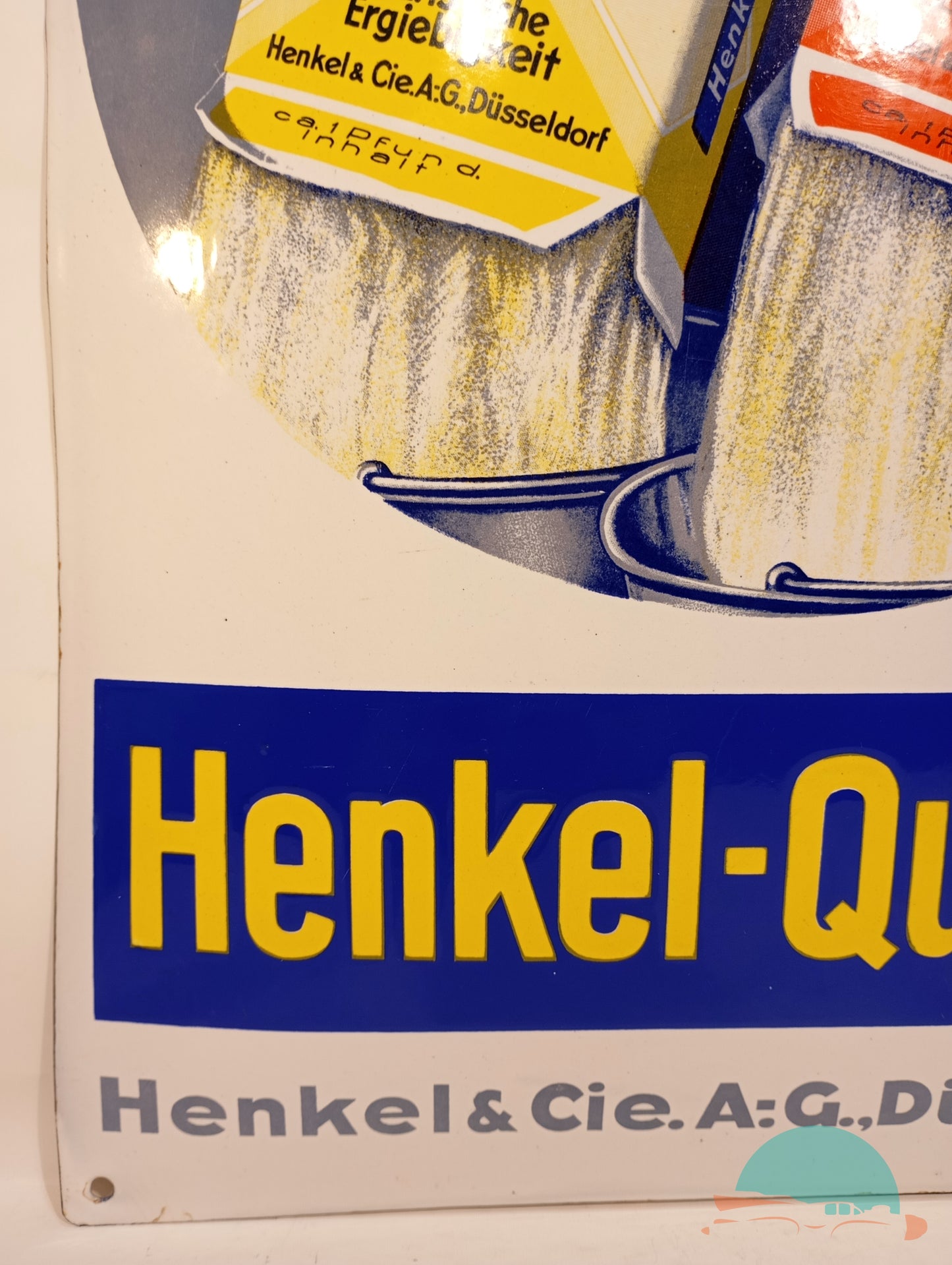 Emailschild Henkel Kleister