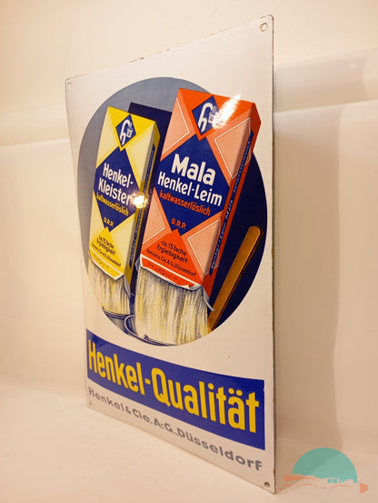 Emailschild Henkel Kleister