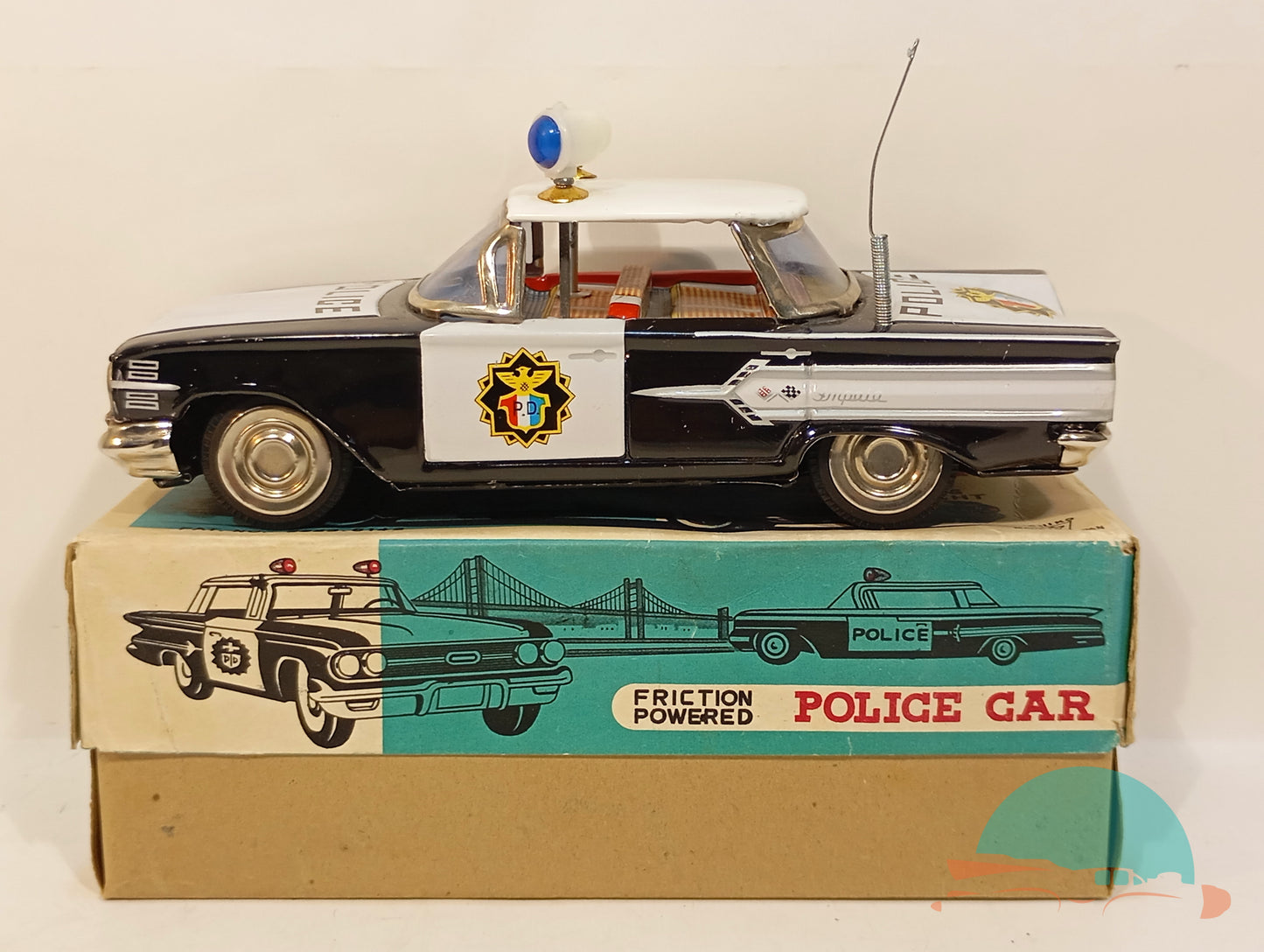 Ichiko Chevrolet Police Car im Originalkarton
