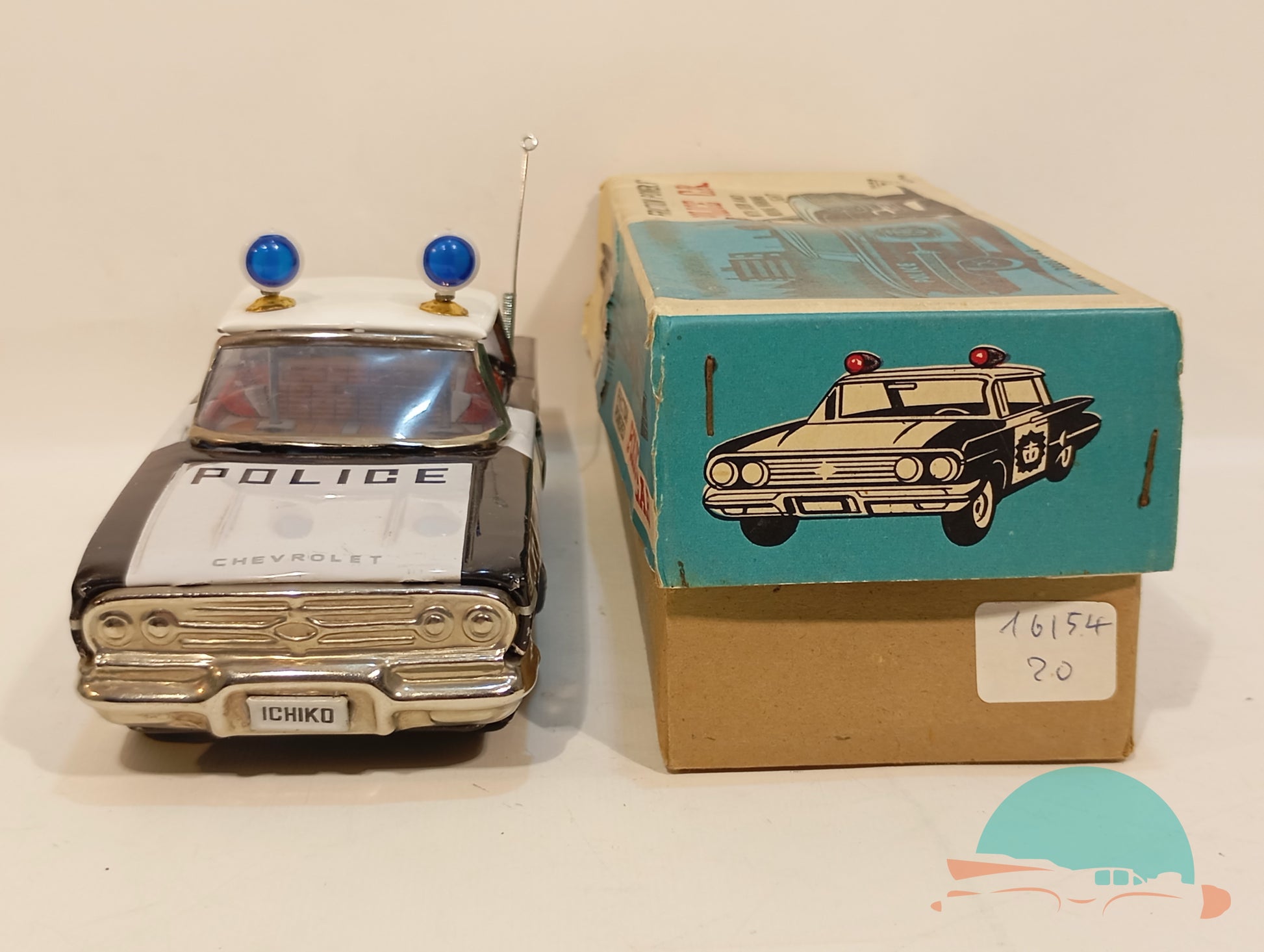 Ichiko Chevrolet Police Car im Originalkarton