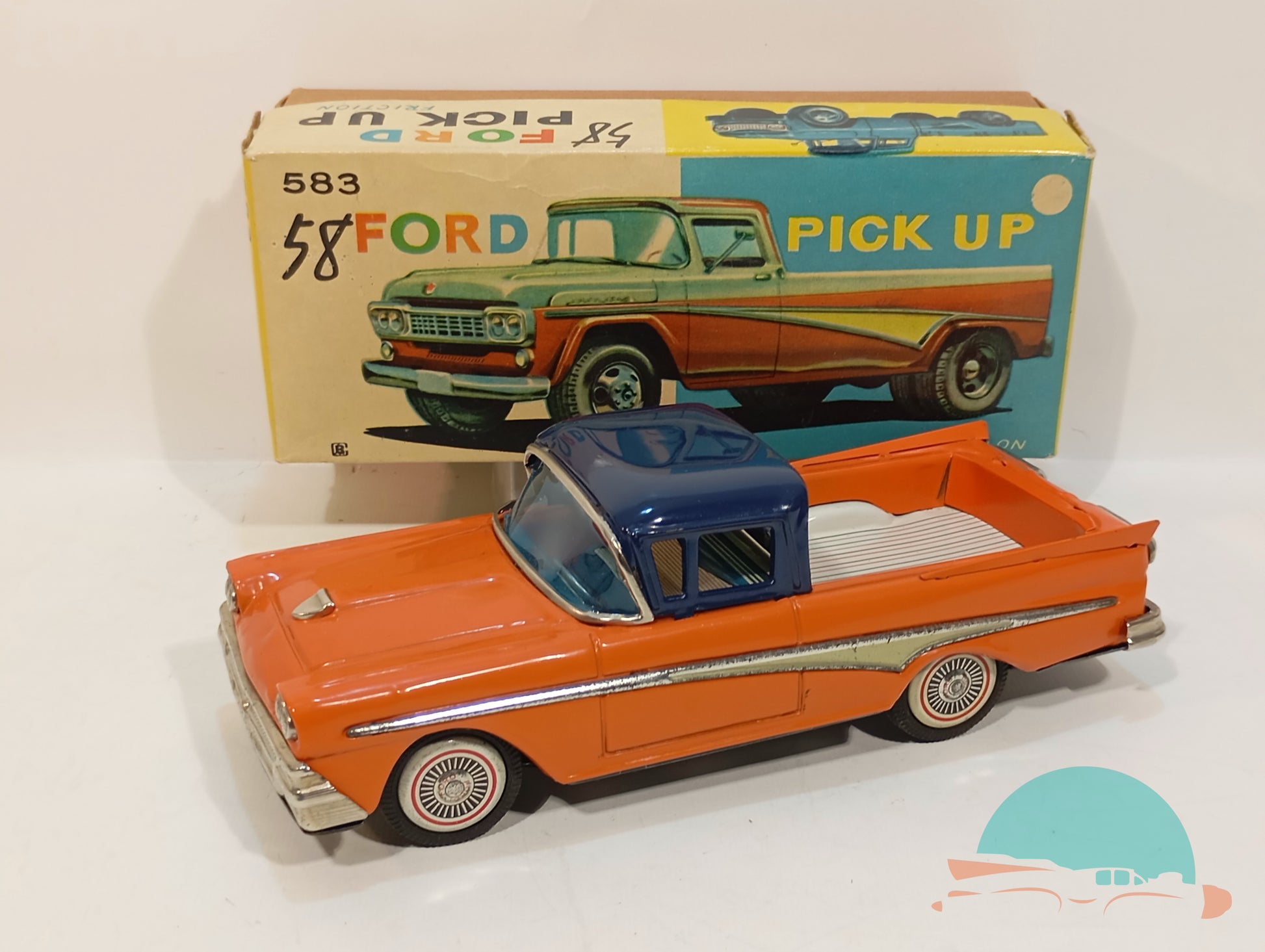 Bandai Ford Fairlane Pickup Nummer 583 im Originalkarton