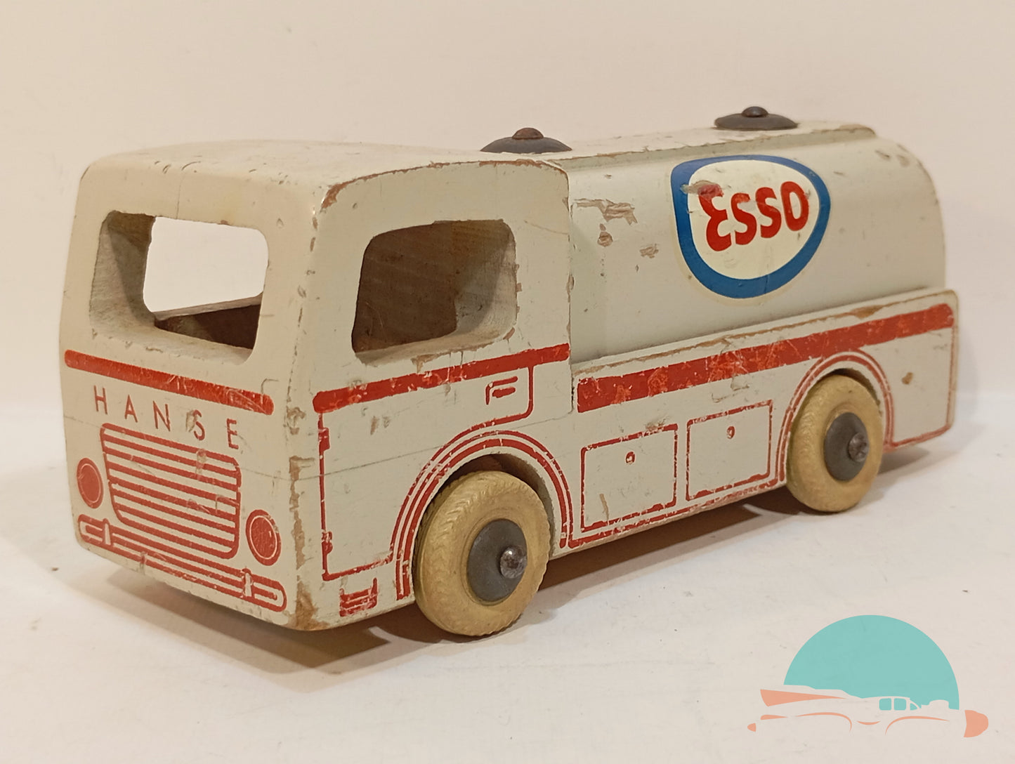 Lego Hanse Holz Lkw Esso Wood Truck