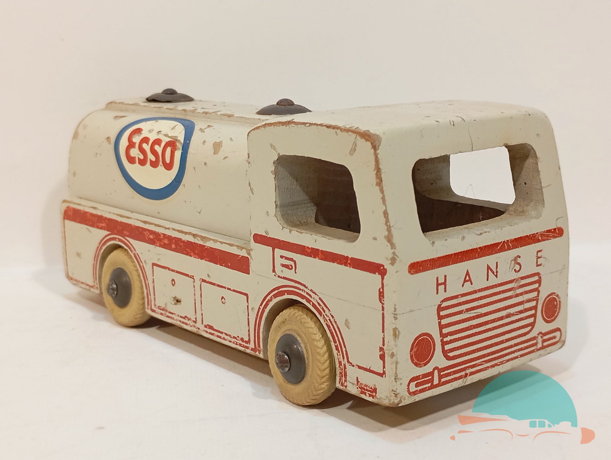 Lego Hanse Holz Lkw Esso Wood Truck