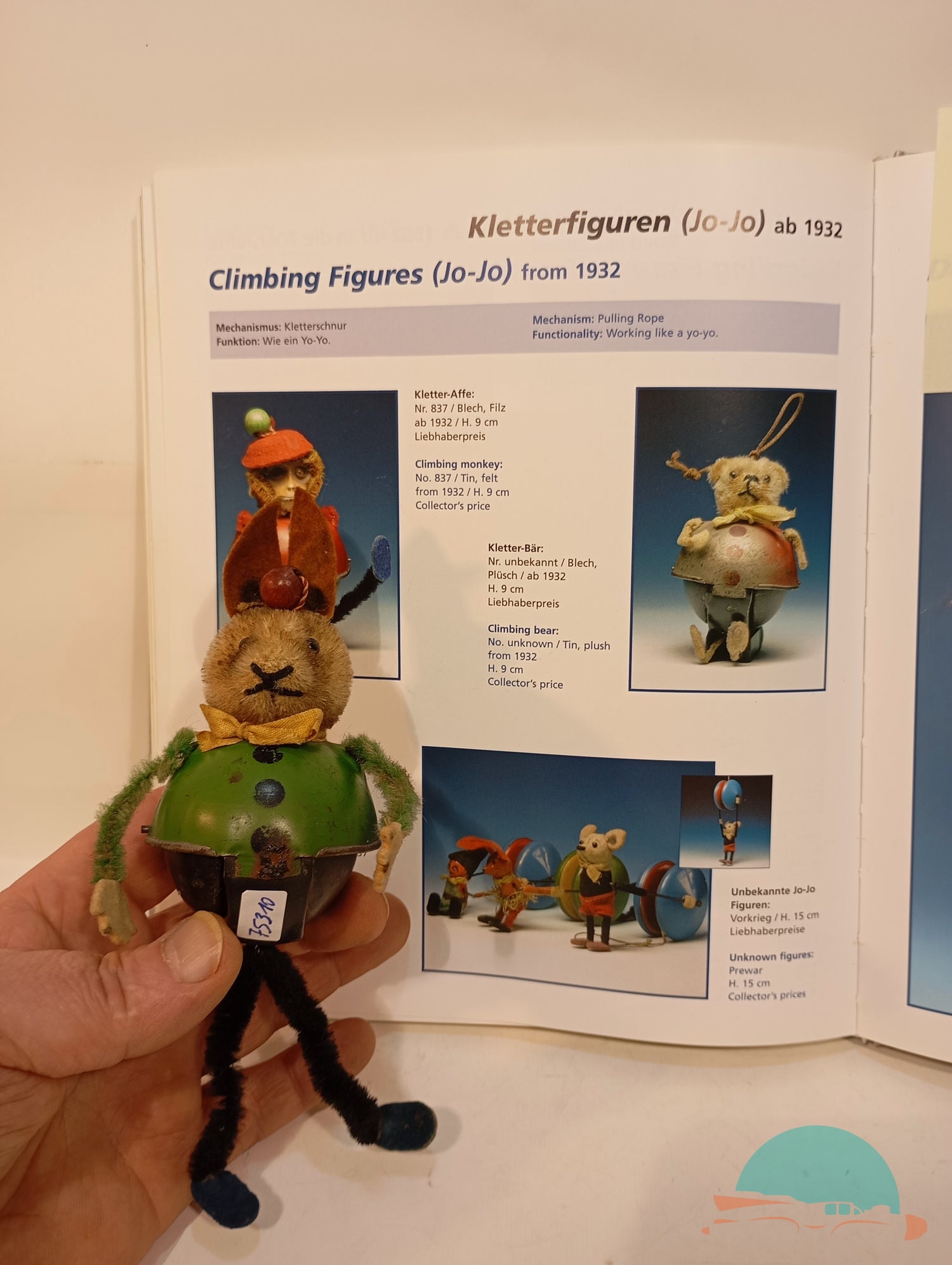 Schuco Kletterfigur Jo-Jo Hase 839