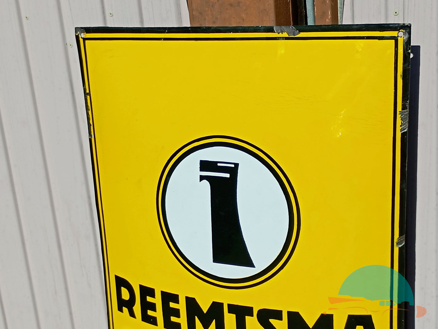 Emailschild REEMTSMA CIGARETTEN